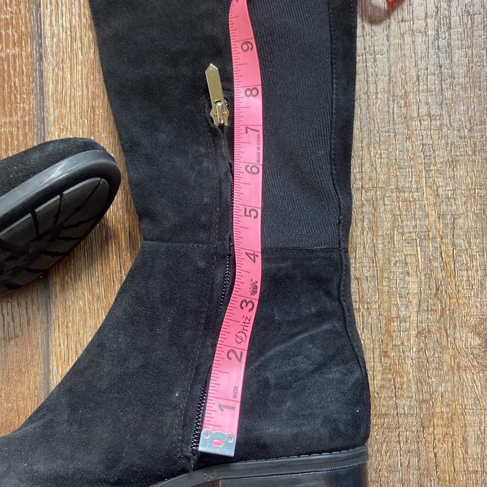 Sam Edelman Over the Knee Suede Stretch Boots Size 6 - Picture 12 of 13